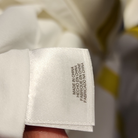 Anne Klein dress 98% cotton Sz 6 - Picture 10 of 15